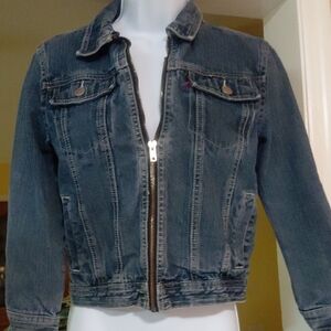 Girls Rustic Denim Xl Jacket PP60